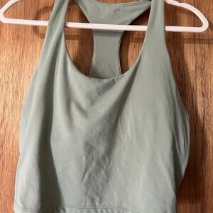 Vitality Women's Sage Green Racerback Tank Top